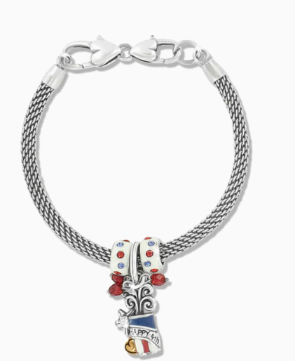 Brighton Firecracker Glam Charm Bracelet