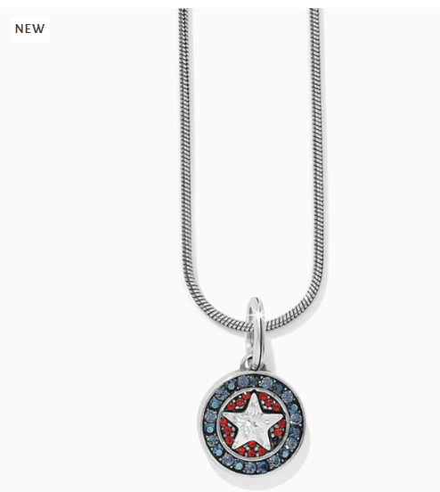 Brighton American Star Charm Necklace