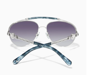 Brighton Contempo Medallion Aviator Sunglasses