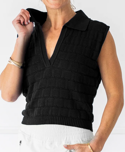 The Bubble Sleeveless Anna Sweater (Multiple Colors)