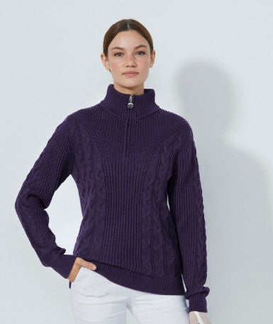 Daily Sports Abstract Fusion Cable Long Sleeve Pullover Unlined (Multiple Colors)