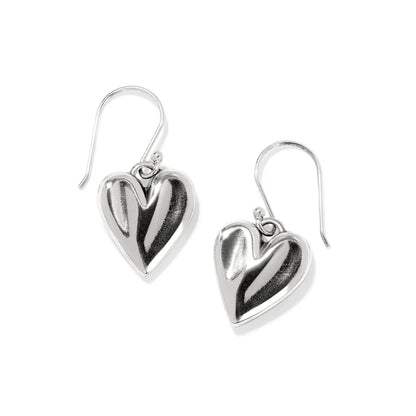 Brighton Cascade Heart Reversable French Wire Earrings