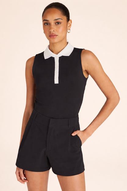 Malbon CLAUDIA EVEGREEN SLEEVELESS POLO (Multiple Colors)
