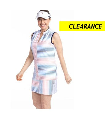 Kinona Sandy Par Sleeveless Dress  - Sun Stripe