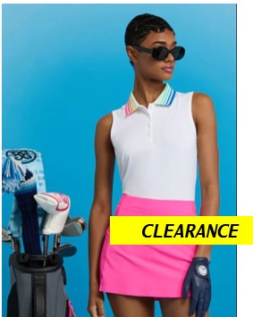 G/FORE APPAREL Gradient Collar Silky Tech Nylon Sleeveless Polo
