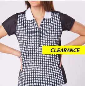 SWING OUT SISTER Jumping Beans Beth Pattern Cap Sleeve
