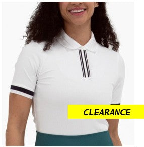 FORAY Short Sleeve Ribbed Polo