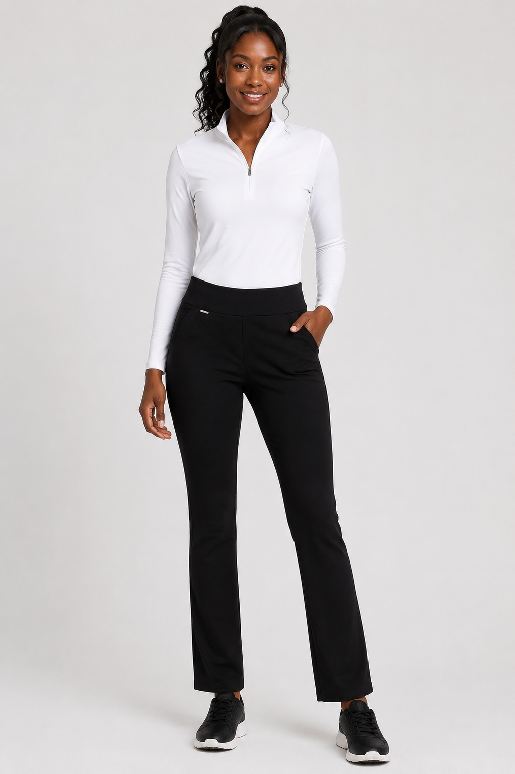 EPNY Essentials Bi Stretch Slim Ankle Pant