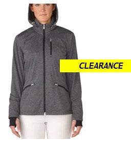 Adidas Apparel ClimaProof Golf Jacket Softshell Concealed Hood Full-Zip L