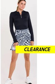 Sofibella Golf Colors Vichy Patch Skort 17"