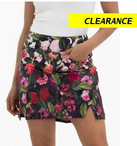 FORAY Notch Hem Skirt 15.5"