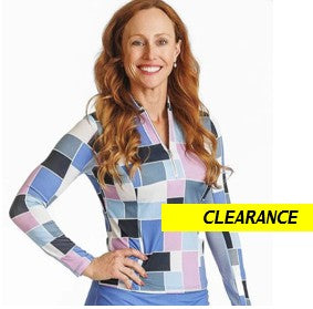 Amy Sport COLOR BLOCK Katelyn Long Sleeved Top