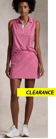 Ralph Lauren RLX Plaid Pleated Performance Skort 15"