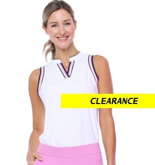 Belyn Key Wimbledon Serena Sleeveless Top