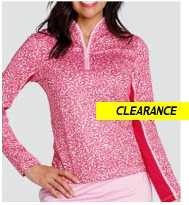 Tail Better HIBISCUS PALMS Long Sleeve Torin Top