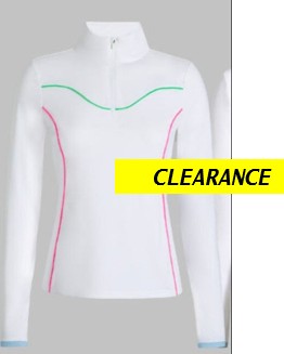 G/FORE APPAREL STRETCH NYLON INTERLOCK TIPPED PULLOVER