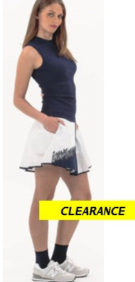 FORAY Lace Inset Skirt 15.5"