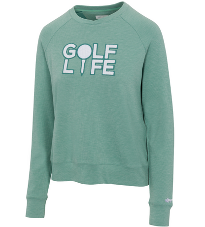 Greg Norman Golf Life Crewneck (Multiple Colors)