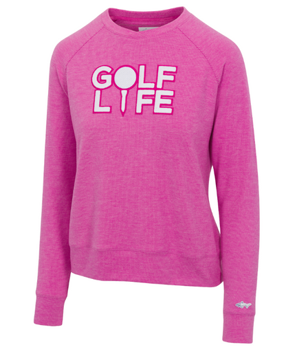 Greg Norman Golf Life Crewneck (Multiple Colors)
