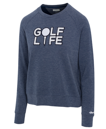 Greg Norman Golf Life Crewneck (Multiple Colors)