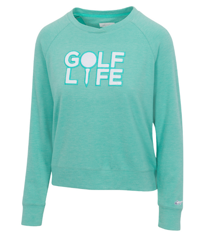 Greg Norman Golf Life Crewneck (Multiple Colors)