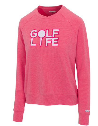 Greg Norman Golf Life Crewneck (Multiple Colors)