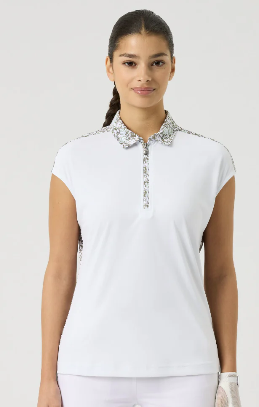 Daily Sports HARMONY WHISPERS Cap Sleeve Polo
