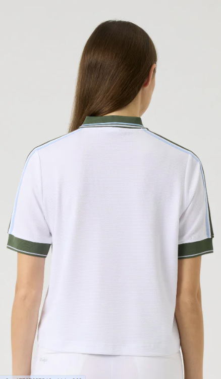 Daily Sports HARMONY WHISPERS Cropped Half Sleeve Polo