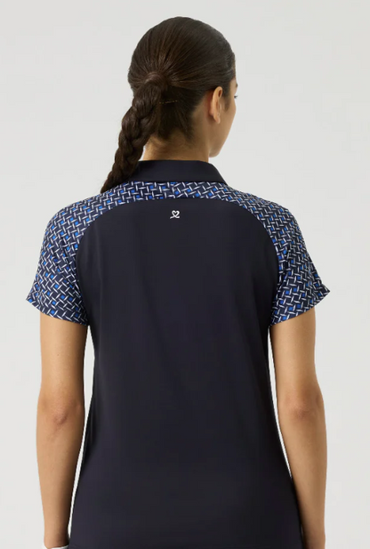 Daily Sports MODERN CONTRASTS Cap Sleeve Polo (Multiple Colors)