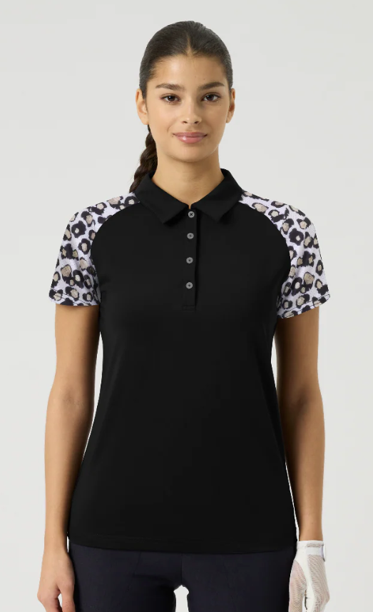 Daily Sports MODERN CONTRASTS Cap Sleeve Polo (Multiple Colors)