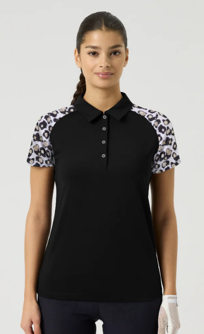 Daily Sports MODERN CONTRASTS Cap Sleeve Polo (Multiple Colors)