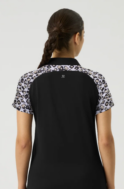 Daily Sports MODERN CONTRASTS Cap Sleeve Polo (Multiple Colors)