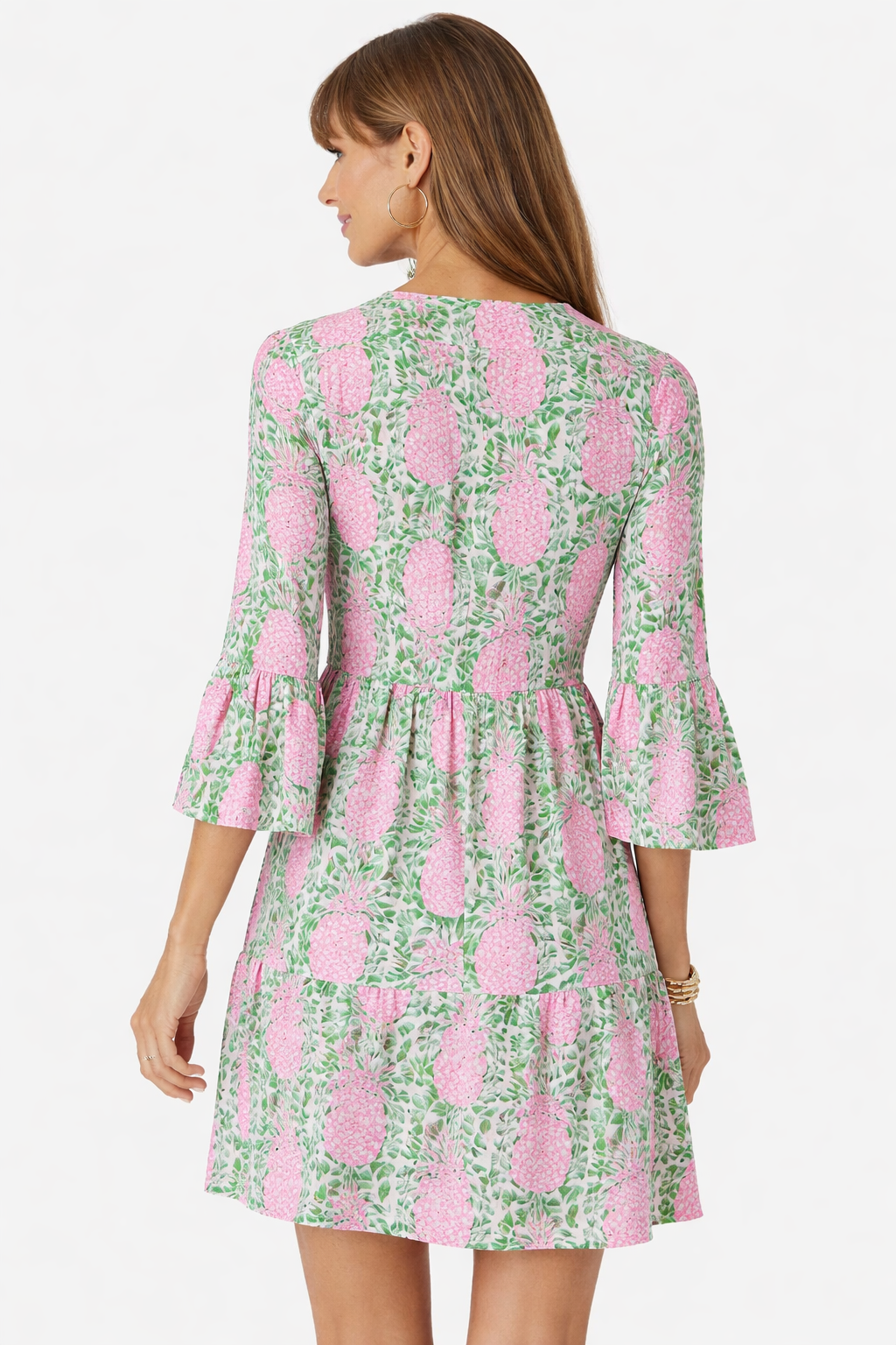LILLY PULITZER Danika 3/4 Sleeve Tunic Dress 35.5"