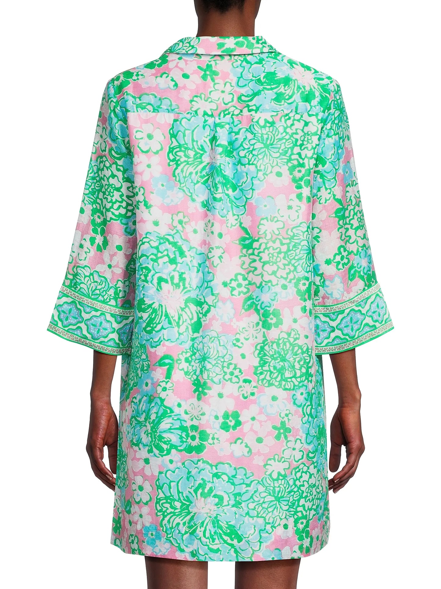LILLY PULITZER Daphnie 3/4 Sleeve Tunic Dress