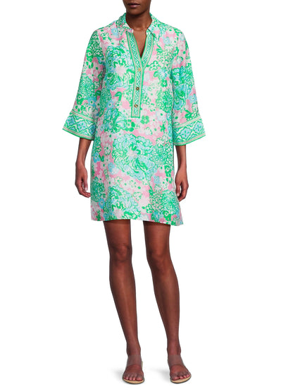 LILLY PULITZER Daphnie 3/4 Sleeve Tunic Dress