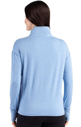 Cutter & Buck Forge Recycled Four-Way Stretch Quarter Zip Long Sleeve Pullover (Multiple Colors)