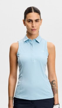 J.Lindenberg Dena Solid Sleeveless Polo (Multiple Colors)