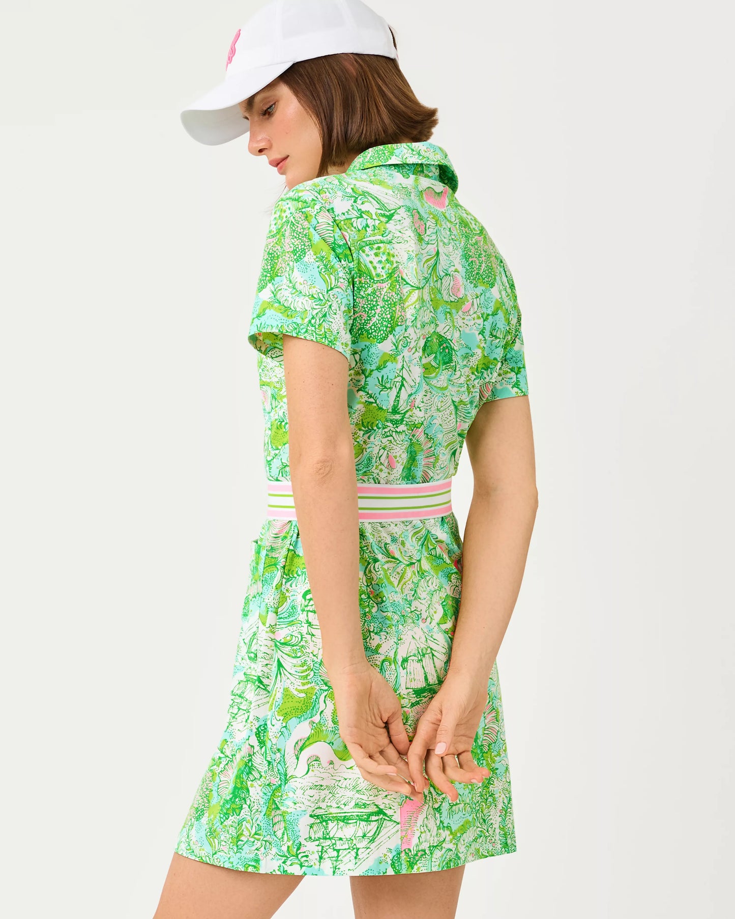 LILLY PULITZER UPF 50+ Luxletic Dominica Short Sleeve Dress