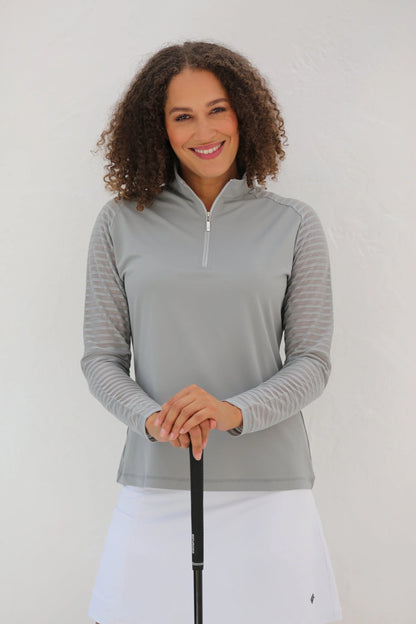 FAMARA Long Sleeve Golf Shirt (Multiple Colors) NEW COLORS