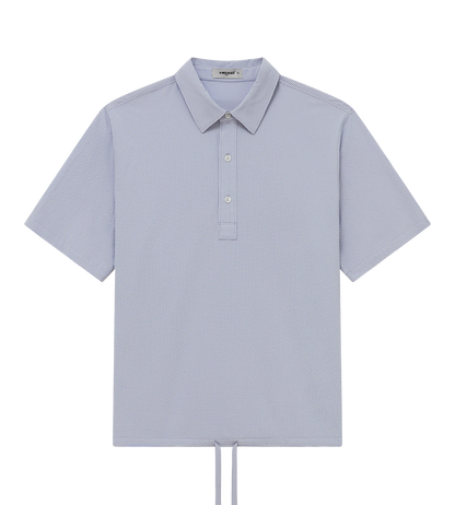 HEAD GOLF Drawstring-Hem Seersucker Polo (Multiple Colors)