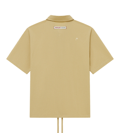 HEAD GOLF Drawstring-Hem Seersucker Polo (Multiple Colors)