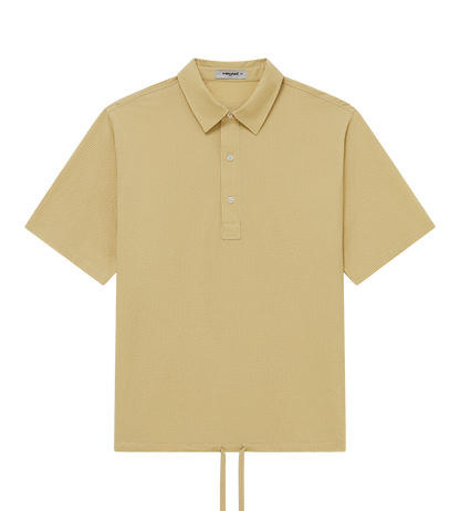 HEAD GOLF Drawstring-Hem Seersucker Polo (Multiple Colors)