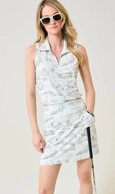 GGBLUE GREENWICH GARDEN Elina Ice Sleeveless
