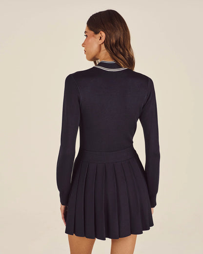 Malbon ELIZA LONG SLEEVE DRESS 30.5" (Multiple Colors)