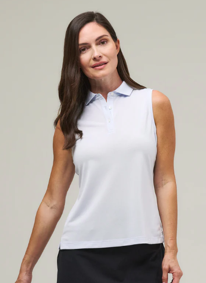 Fairway & Greene DIANA SLEEVELESS Polo(Multiple Colors)