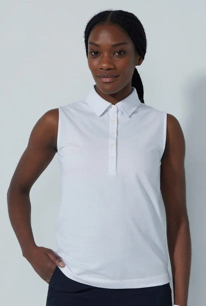 Daily Sports Fairway Pink Pansy Sleeveless Polo (Multiple Colors)