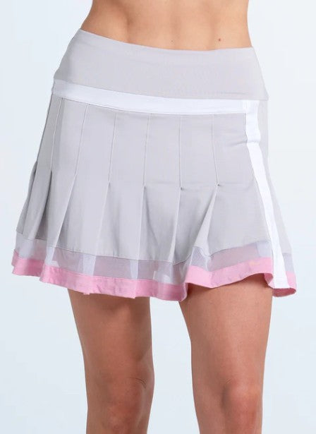 Lucky in Love Weave it to Me Fairway Pleat Skort 15.5"