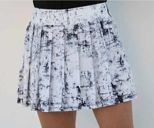 FAMARA CENZIA Box Pleat Skort 15"