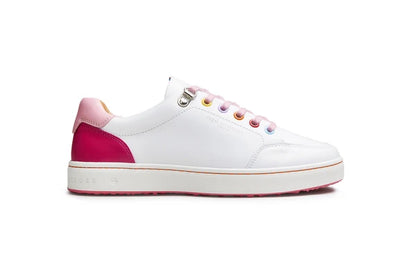 Royal Albartross Fieldfox Golf Shoe in Dream White/Pink