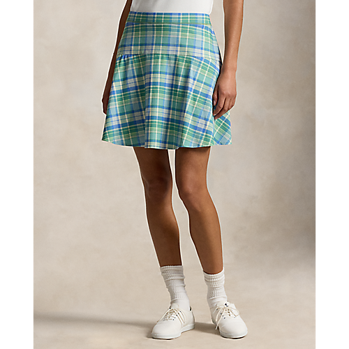 Ralph Lauren RLX LUXURY WARP PERFORMANCE PRINT FLARE SKORT 18"